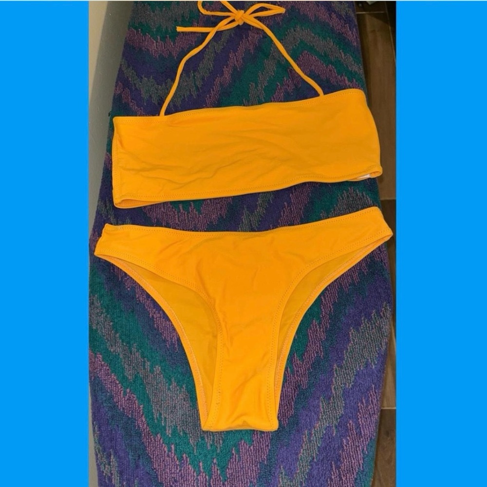 Orange Bikini Set